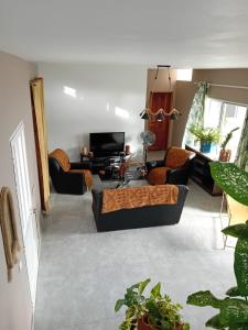 Μια τηλεόραση ή/και κέντρο ψυχαγωγίας στο B&B Casa Boho +60 φωτογραφίες