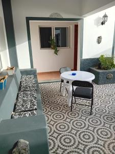 Χώρος καθιστικού στο B&B Casa Boho