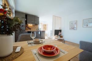 Nápoje v ubytování Apartment Kleines Daheim + 13 fotografií