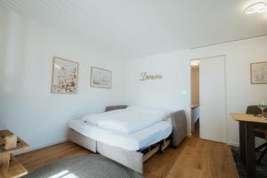 Postel nebo postele na pokoji v ubytování Apartment Kleines Daheim