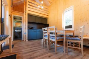 Η κουζίνα ή μικρή κουζίνα στο Tinyhouse Wald-Lilly