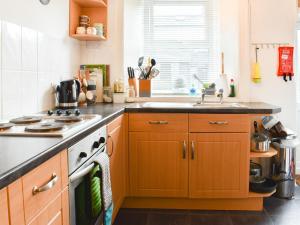 Kuchyň nebo kuchyňský kout v ubytování Chywoon