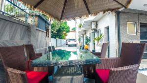 Αίθριο ή υπαίθριος χώρος στο Kings Apartment Ikeja