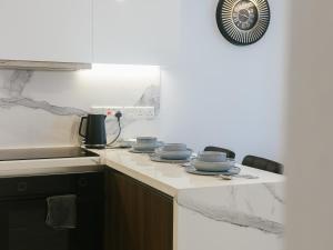 Kuchyň nebo kuchyňský kout v ubytování Grand Sapphire Hotel, Casino & Spa Holiday Deluxe Residential Home