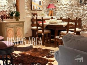 Χώρος καθιστικού στο PESCULUM nel borgo