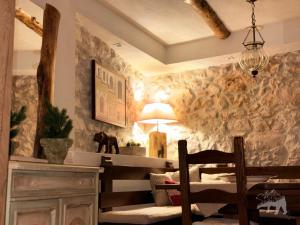 Χώρος καθιστικού στο PESCULUM nel borgo