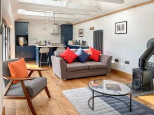 Posezení v ubytování The Hen House