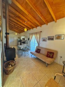 Χώρος καθιστικού στο Hualcapo Mistico Getaway