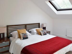 Postel nebo postele na pokoji v ubytování Tottle Bank