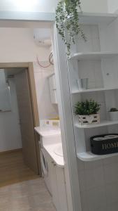 Kuchyň nebo kuchyňský kout v ubytování Caracalla House