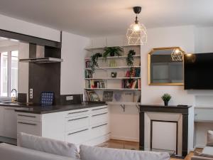 Η κουζίνα ή μικρή κουζίνα στο Appartement moderne - Reims Centre