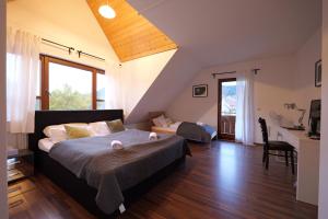 Postel nebo postele na pokoji v ubytování HAVENU Baiersbronn-Mitteltal