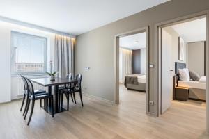 Χώρος καθιστικού στο Hotel Awam