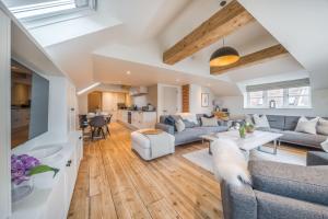 Istumisnurk majutusasutuses Burnham Loft