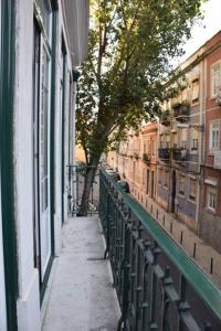 En balkon eller terrasse på Charm Homes Lisbon Historic Balcony & Art