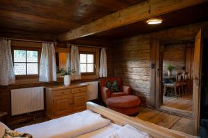 Χώρος καθιστικού στο Mountain Vista - Bio Yoga Hof