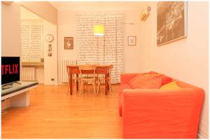 Χώρος καθιστικού στο Domus Napione 2 steps from Piazza Vitto WIFI & AC