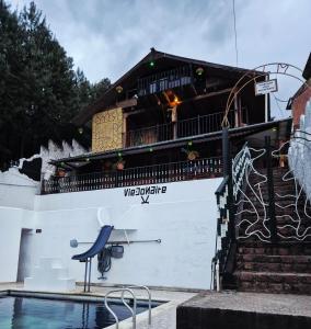 Μπαλκόνι ή βεράντα στο Cabaña Vie Donaire