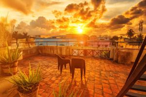 Μπαλκόνι ή βεράντα στο Smart Homes near koyambedu by Stayz Royale