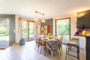 Χώρος καθιστικού στο La Passerelle - Entre Vannes & Auray