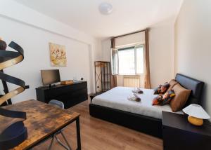 TV a/nebo společenská místnost v ubytování Savona Sea House Apartment