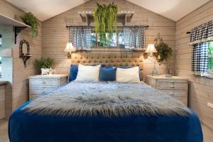 Giường trong phòng chung tại Quinta Pavo Real By Acomodo