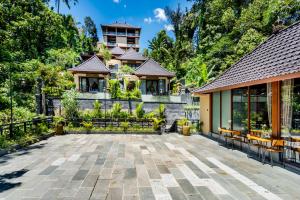 an image of a house with a patio at Ellena Resort Tegallalang by Dhananjaya Hospitality in Tampaksiring +125 photos