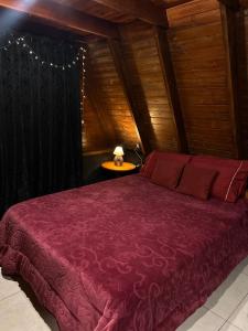 Postel nebo postele na pokoji v ubytování Cabanas Mirante