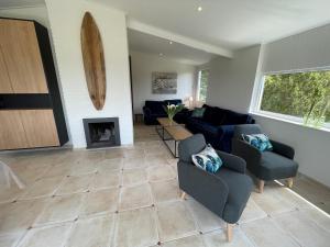 Гостиная зона в Vakantiewoning De Schotsman +29 фотографий