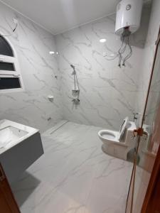 Koupelna v ubytování Marlik hostel