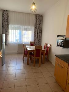 Η κουζίνα ή μικρή κουζίνα στο Cozy house with garden and bbq near Vienna