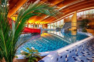 Bazén v ubytování Silent Apartmanház Harkány nebo v jeho okolí