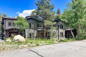 a large house on the side of a street at Mammoth Green 101 in Mammoth Lakes