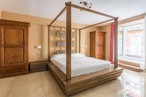 Postel nebo postele na pokoji v ubytování Chiaia 205 By Dimorra