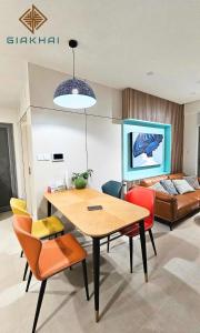 Μια τηλεόραση ή/και κέντρο ψυχαγωγίας στο A lovely Apartment for your Trip in HCMC