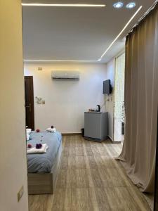 TV a/nebo společenská místnost v ubytování Silent Majesty Pyramids View INN + 92 fotografií