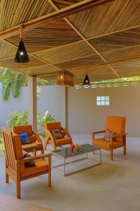 Posezení v ubytování Villa Nosy