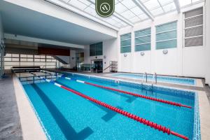 Πισίνα στο ή κοντά στο Redesigned 1BR Condo in Polanco - Pool Gym - Padel