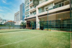 Εγκαταστάσεις για τένις ή/και σκουός στο Redesigned 1BR Condo in Polanco - Pool Gym - Padel ή εκεί κοντά