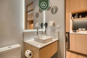 Køkken eller tekøkken på Stunning 1 BR Condo - Alameda Central - Downtown + 30 billeder