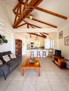 Istumisnurk majutusasutuses Villa Claragane - Between sea and greenery