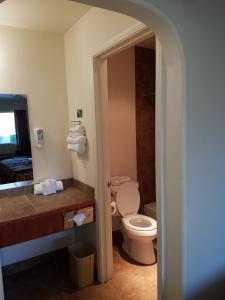 Ett badrum på Premier Inns Tolleson