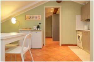 Η κουζίνα ή μικρή κουζίνα στο MoleView Nest on the Turin rooftops WIFI AC