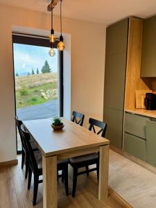 Kuchyň nebo kuchyňský kout v ubytování WOODLAND apartment and sauna + 7 fotografií