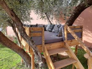 Posezení v ubytování Villa privative el marjaa