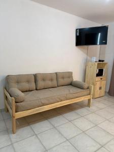 Μια τηλεόραση ή/και κέντρο ψυχαγωγίας στο Vacaciones Mar del Tuyú