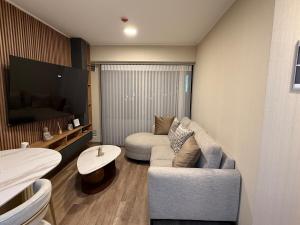 Μια τηλεόραση ή/και κέντρο ψυχαγωγίας στο Apartment in Victoria