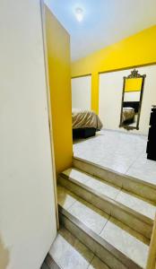 Ένα ή περισσότερα κρεβάτια σε δωμάτιο στο Private Room in Family House