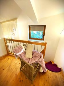 Postel nebo postele na pokoji v ubytování "Nestl"