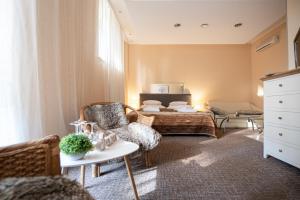 Ένα ή περισσότερα κρεβάτια σε δωμάτιο στο Hotel Yes +43 φωτογραφίες